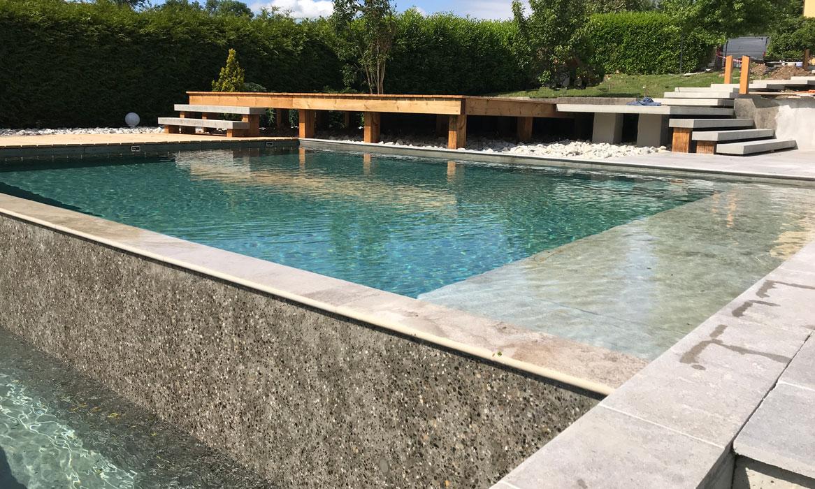 piscine en béton étanche sans liner suisse